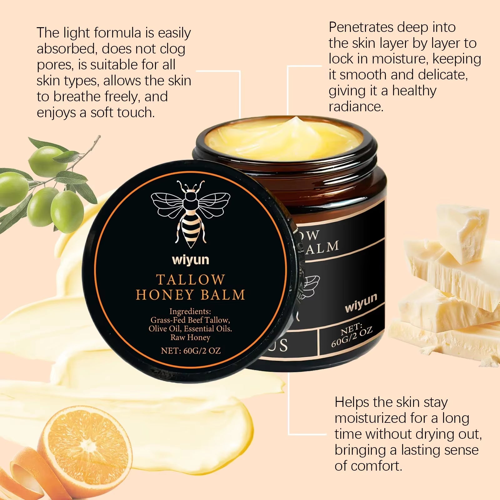 Beef  Improves Loose Skin Lasting Moisturizing Soothing anti Aging Lifting Brightening Nourishing Skin Care