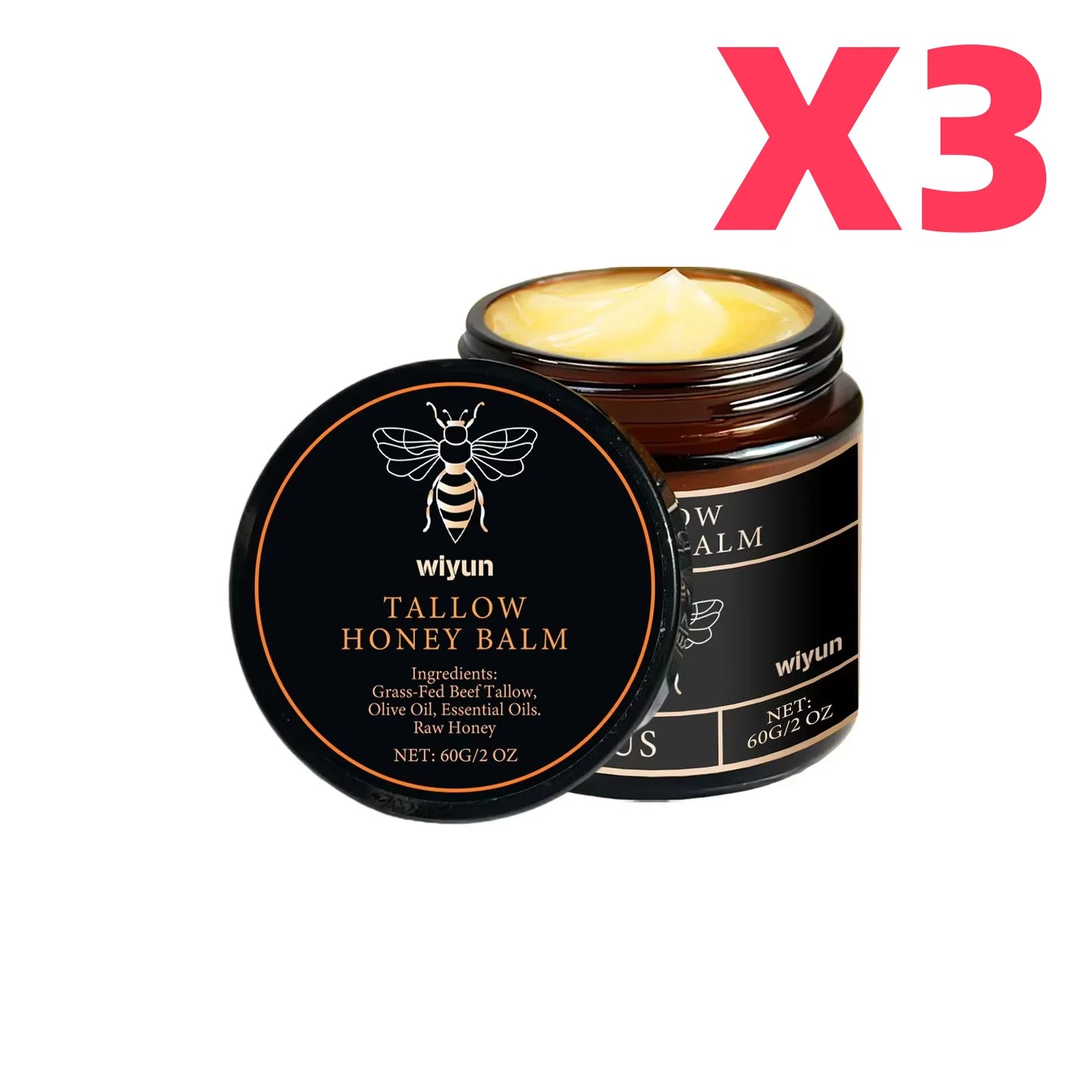 Tallow Honey Balm - Youthful Radiance Face Cream™